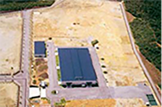 写真：福知山工場の第一期工事を竣工。