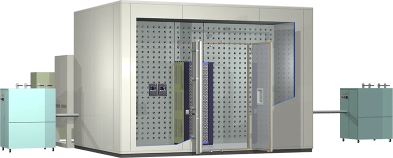 Walk-in Temperature & Humidity Chamber for High Heat-Generation Loads