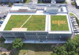 Rooftop greenery consisting entirely of native species