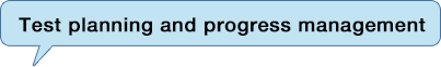 Test planning and progress management