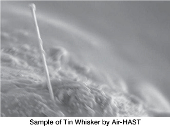 Sample of Tin Whisker by Air-HAST