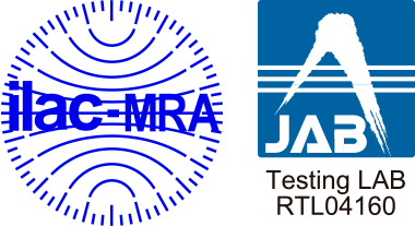 ISO/IEC17025 certification logomark, Japan Accreditation Board logomark