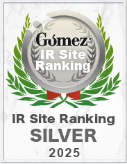 Gomez / IR Site Overall Ranking Bronze Award