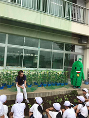 ゴーヤの気持ちで優しく植え付け