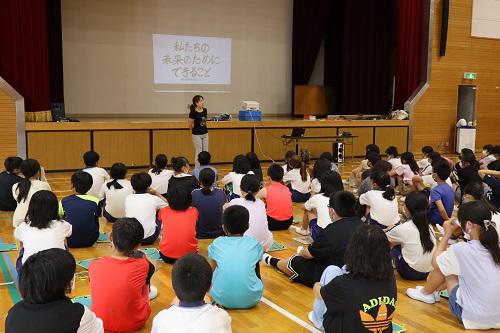 みどりのカーテンの効果やコツについて学びました