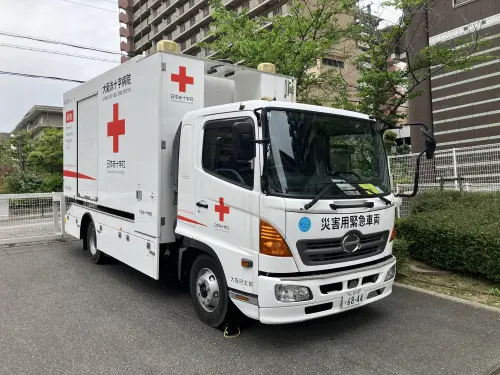 定温輸送保冷庫を設置予定のdERU搭載車両