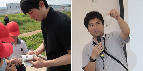 この度講師をお願いした兵庫県立大学　山田 量崇准教授と山﨑 健史准教授