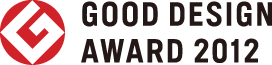 ロゴ：「GOOD DESIGN AWARD 2012」